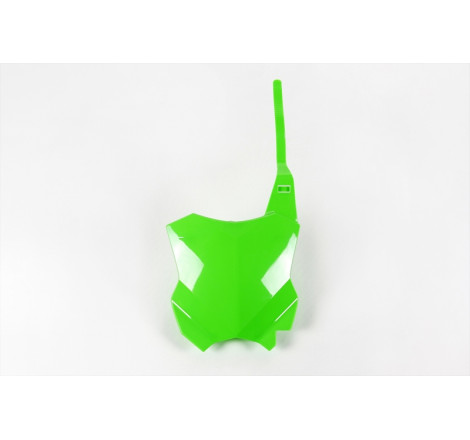 Plaque numéro frontale UFO vert fluo 250/450 KX-F