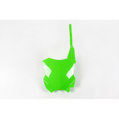 Plaque numéro frontale UFO vert fluo 250/450 KX-F