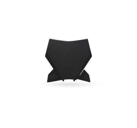 Plaque numéro frontale UFO Noir 125/250/350/450 SX / SX-F 2023–2025 – Protection et style sobre