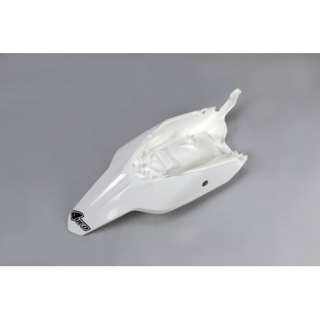 Garde-boue arrière UFO Blanc pour KTM 65 SX 2009 à 2015
