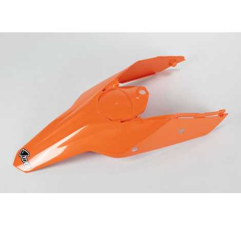 Garde-boue arrière UFO Orange pour KTM SX/SX-F 125/250/450 2007 à 2010