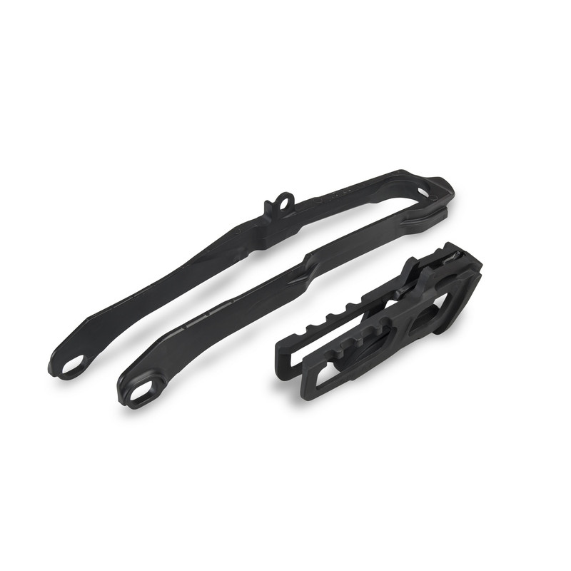 Kit patin de bras oscillant + guide chaîne UFO - noir 250/450 CRF