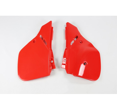 Plaques latérales UFO rouges pour Honda CR 125 / 250 / 500