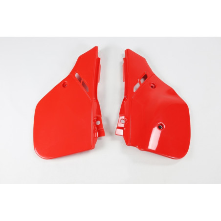 Plaques latérales UFO rouges pour Honda CR 125 / 250 / 500