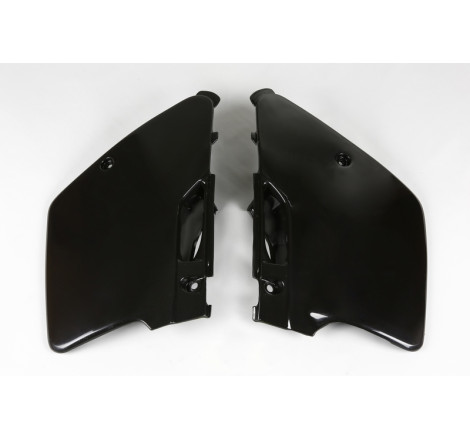 Plaques latérales UFO noires pour Kawasaki KX 125 / 250 (1994–1998)