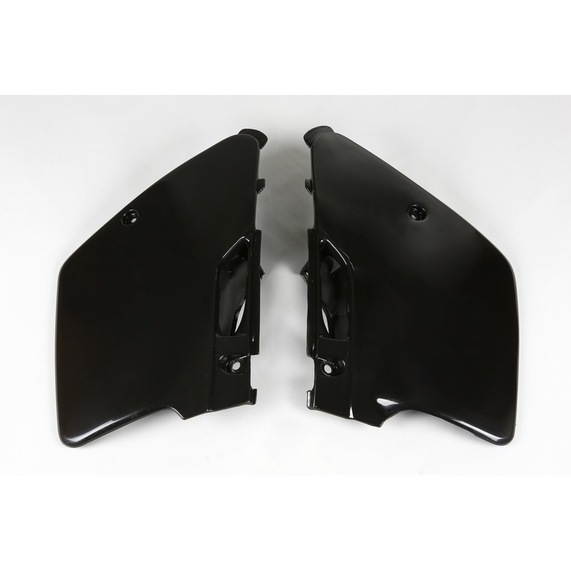 Plaques latérales UFO noires pour Kawasaki KX 125 / 250 (1994–1998)