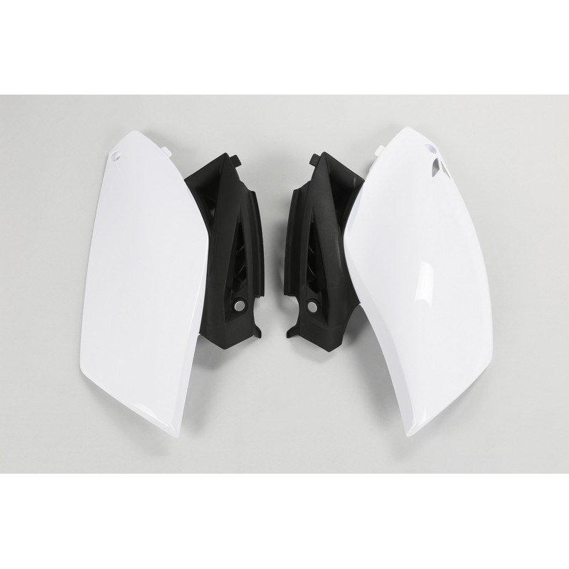 Plaques latérales UFO blanches pour Yamaha YZ-F 250 (2010–2013)