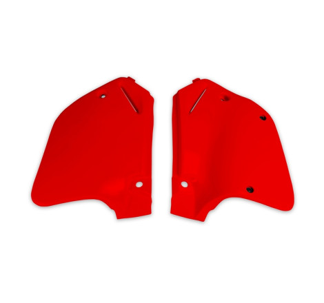 Plaques latérales UFO rouges pour Honda CR 125 / 250