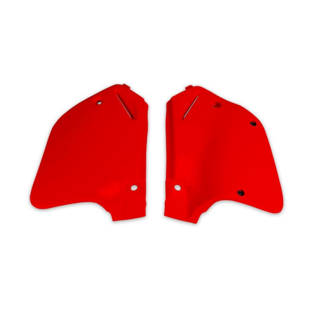Plaques latérales UFO rouges pour Honda CR 125 / 250