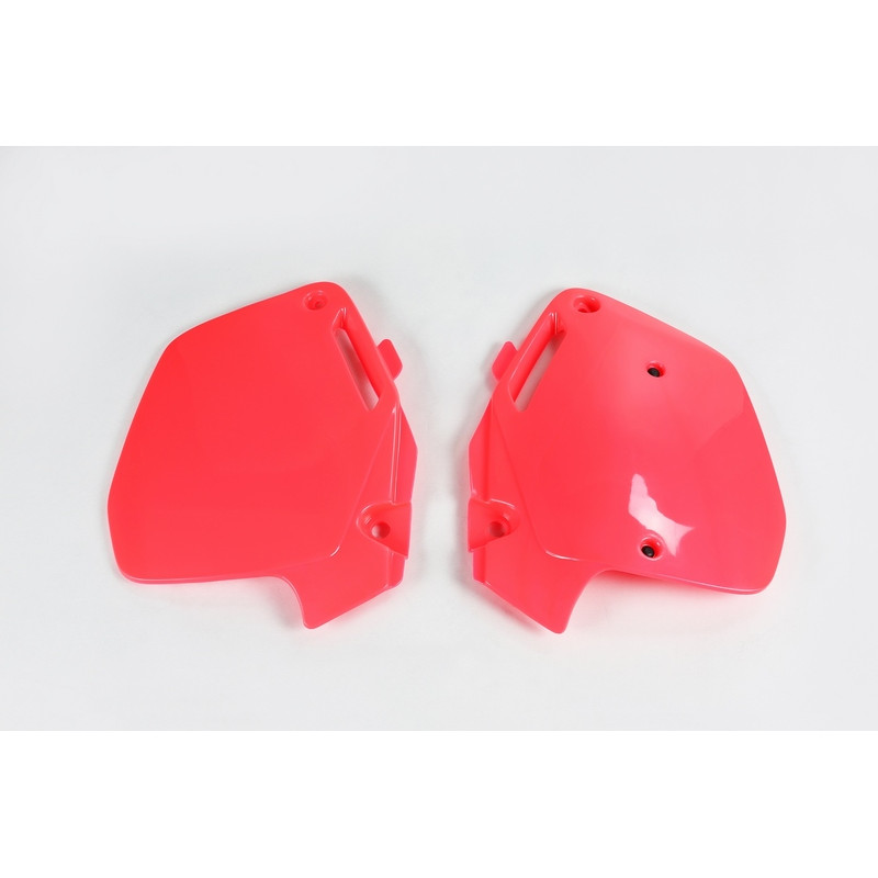 Plaques latérales UFO rouges pour Honda CR 125 / 250 / 500