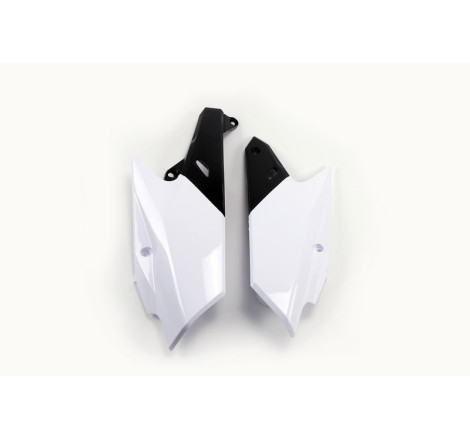 Plaques latérales UFO blanches pour Yamaha YZ-F 250 / 450