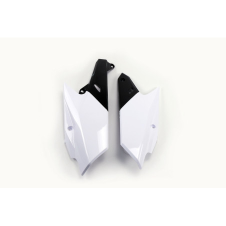 Plaques latérales UFO blanches pour Yamaha YZ-F 250 / 450
