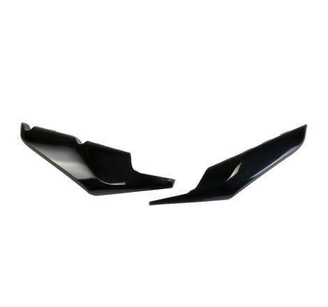 Plaques latérales inférieures UFO noires Husqvarna TC / FC 125 à 450 (2019–2022)