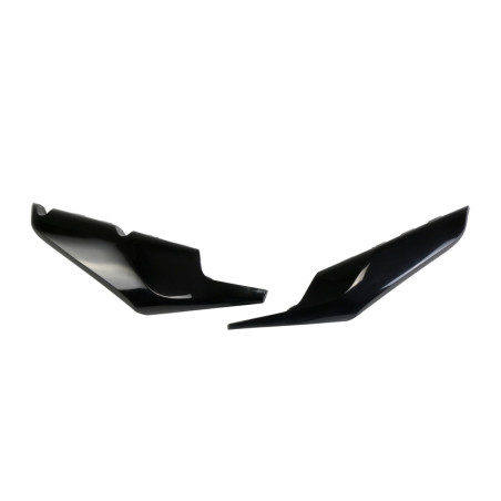 Plaques latérales inférieures UFO noires Husqvarna TC / FC 125 à 450 (2019–2022)