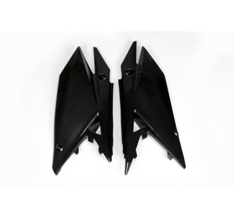 Plaques latérales UFO noires pour Suzuki RM-Z 250 / 450