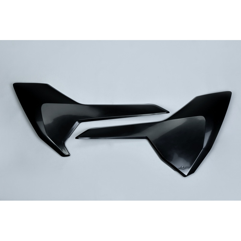 Plaques latérales UFO noires pour Husqvarna TC 85 (2018–2024)