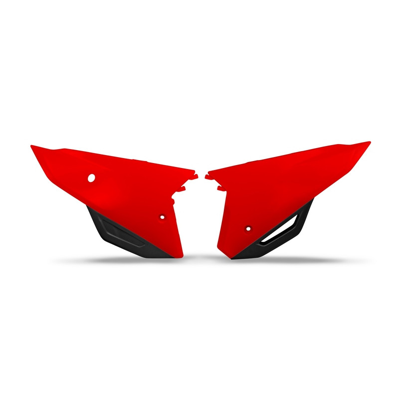 Plaques latérales UFO rouges pour Honda CRF 250 / 450