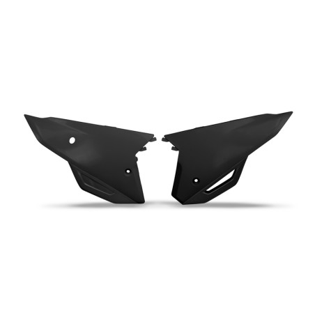 Plaques latérales UFO noires pour Honda CRF 250 / 450
