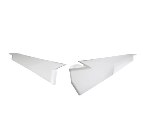 Plaques latérales supérieures UFO blanches pour Husqvarna TC / FC 125/250/350/450 (2019-2022)