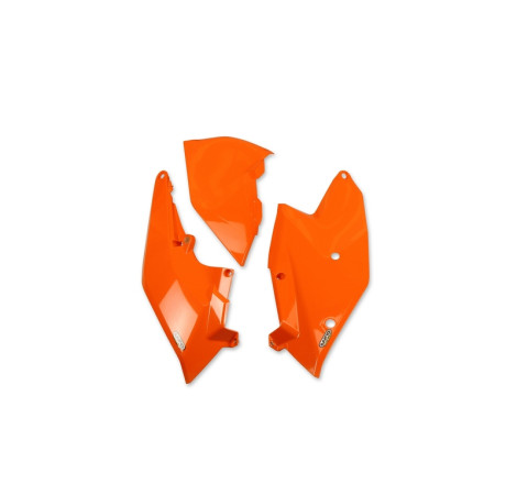 Plaques latérales + cache boîte à air UFO pour KTM SX / SX-F 125/250/350/450 (2016-2018)