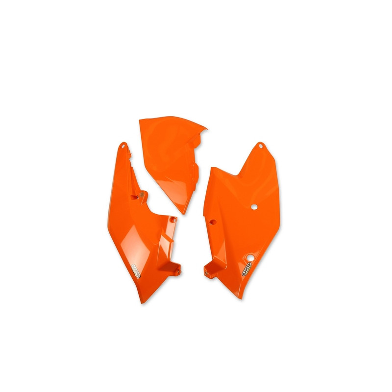Plaques latérales + cache boîte à air UFO pour KTM SX / SX-F 125/250/350/450 (2016-2018)