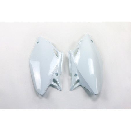 Plaques latérales UFO blanches pour Honda CRF 450 (2002-2004)