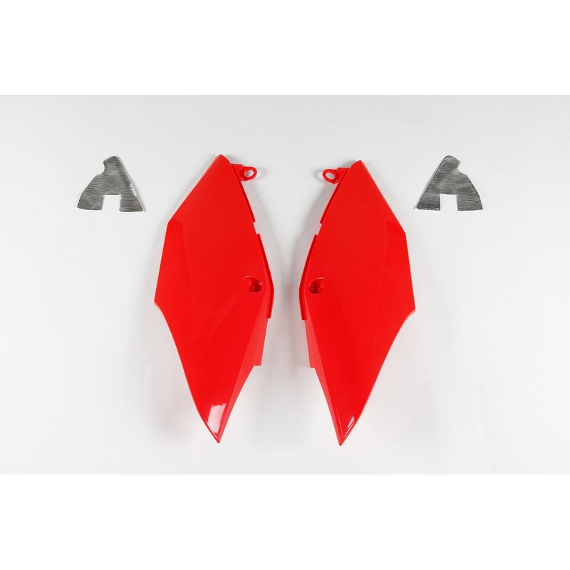 Plaques latérales UFO rouges pour Honda CRF 250 / 450
