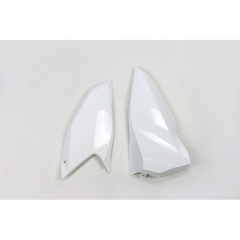 Plaques latérales UFO blanches pour Husqvarna TC / FC 125/250/350/450 (2014-2015)