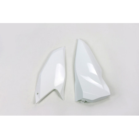 Plaques latérales UFO blanches pour Husqvarna TC / FC 125/250/350/450 (2014-2015)