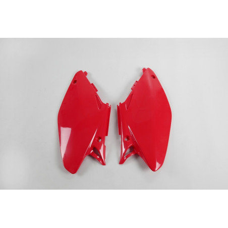Plaques latérales UFO rouges pour Honda CR 125 / 250 (2005-2007)