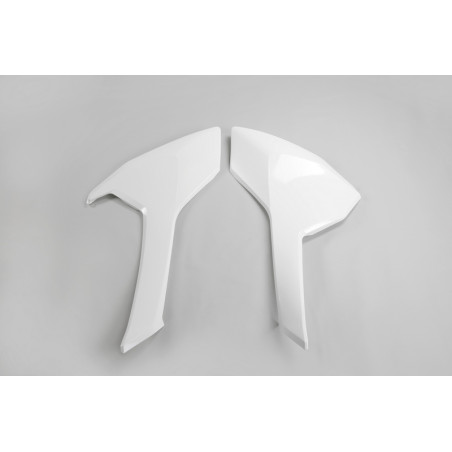 Plaques latérales UFO blanches pour Husqvarna TC / FC 125/250/350/450 (2016-2018)