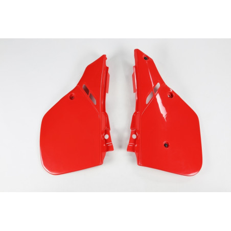 Plaques latérales UFO rouges pour Honda CR 125 / 250 / 500