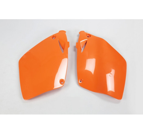 Plaques latérales UFO orange pour KTM SX 125 / 250