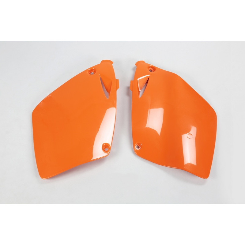 Plaques latérales UFO orange pour KTM SX 125 / 250