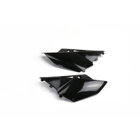 Plaques latérales UFO noires pour Yamaha YZ 125 / 250 (2014-2021)
