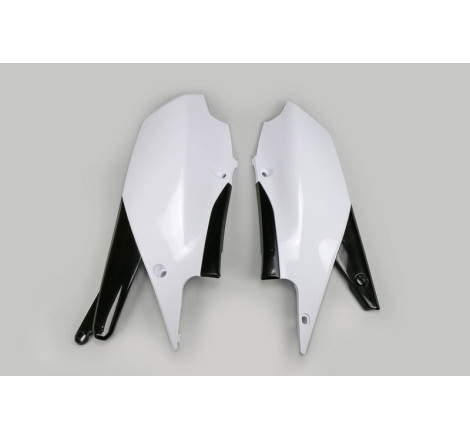 Plaques latérales UFO blanches pour Yamaha YZ-F 250 / 450