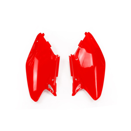 Plaques latérales UFO rouges pour Honda CR 125 / 250 (2002-2004)