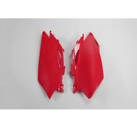 Plaques latérales UFO rouges pour Honda CRF 250 / 450