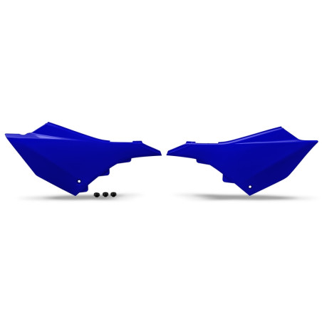 Plaques latérales UFO bleues pour Yamaha YZ 125 / 250 (2022-2025)