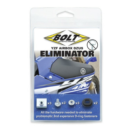 Kit de suppression Dzus BOLT pour cache boîte à air Yamaha