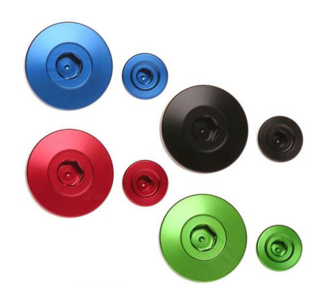 Jeu de bouchons de distribution de moteur RFX Pro (Rouge) - Kawasaki KXF250/450