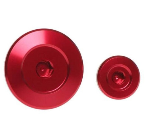 Jeu de bouchons de distribution de moteur RFX Pro (Rouge) - Suzuki RMZ250/450