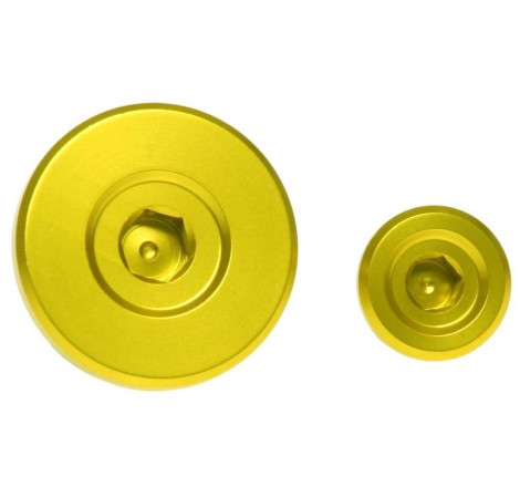 Jeu de bouchons de distribution de moteur RFX Pro (Jaune) - Suzuki RMZ250/450