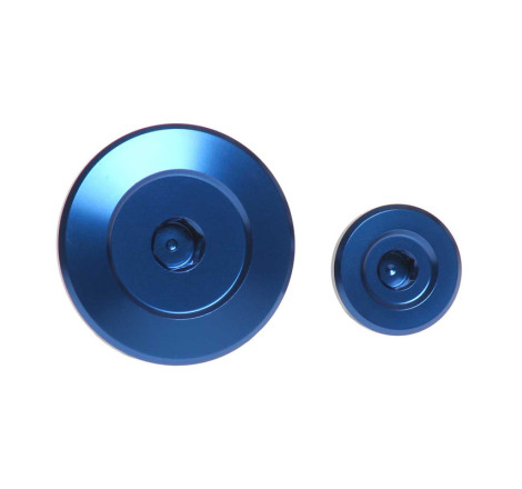 Jeu de bouchons de distribution de moteur RFX Pro (Bleu)