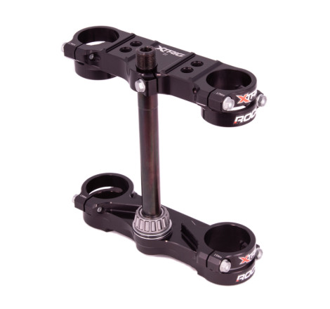 Té de fourche XTRIG ROCS Tech Offset 22 mm - noir 65 SX/TC/MC 2021 à 2023