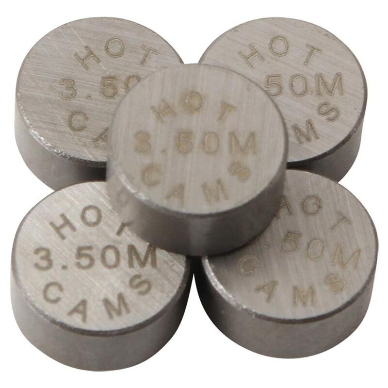 Pastilles de soupape HOT CAMS Ø7,48x3,50mm - jeu de 5