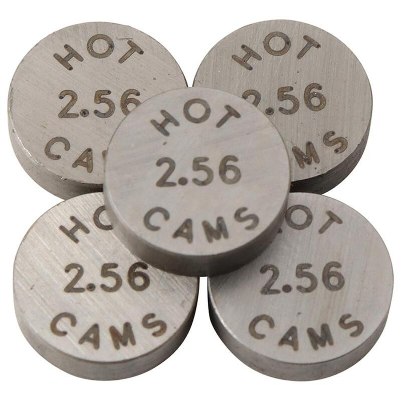 Pastilles de soupape HOT CAMS Ø8,90x2,56mm - jeu de 5