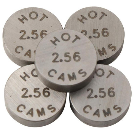 Pastilles de soupape HOT CAMS Ø8,90x2,56mm - jeu de 5