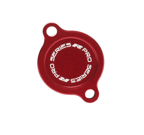 Couvercle de filtre à huile RFX Pro (Rouge) - Kawasaki KXF250
