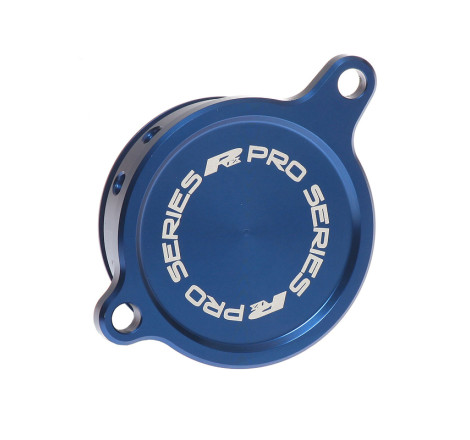 Couvercle de filtre à huile RFX Pro (Bleu) - Kawasaki KXF450